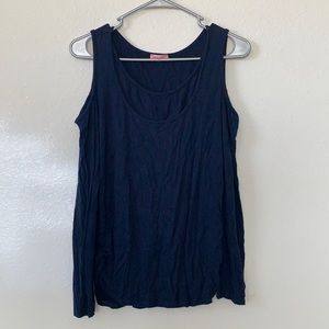 Hello Miz off the shoulder nursing top. Navy blue. Large.